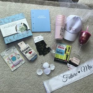 Wedding, bride to be, bachelorette supplies